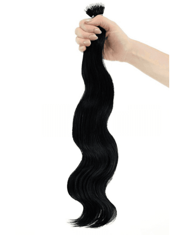 Nano Tips Single Drawn | wavy Hair texture | 100% Original Human hair | Permanent Hair Extensions | 100gm - Ridhaav Hair Studio