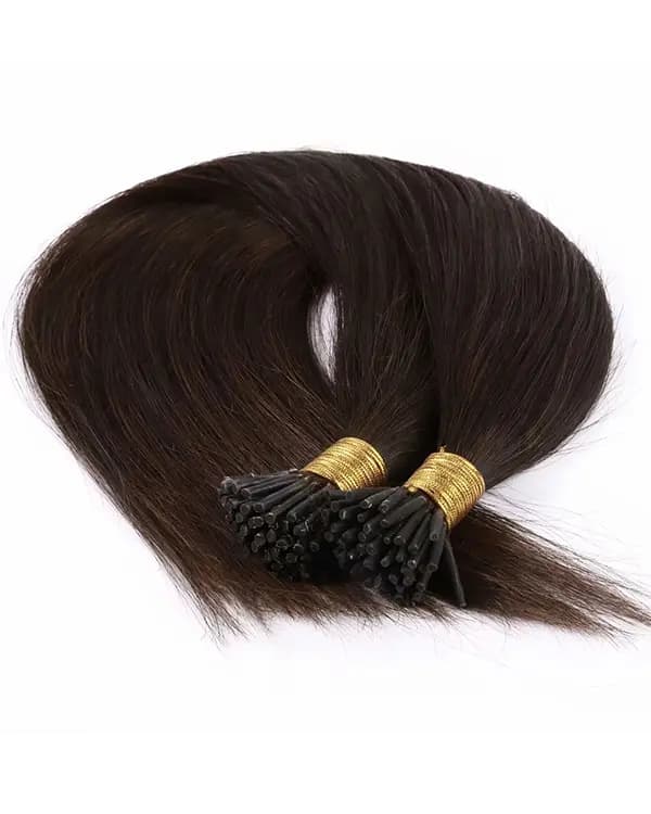 I Tip Classic | Single Drawn | Straight Hair | 100% Original Permanent Hair Extensions | 100gm - Ridhaav Hair Studio