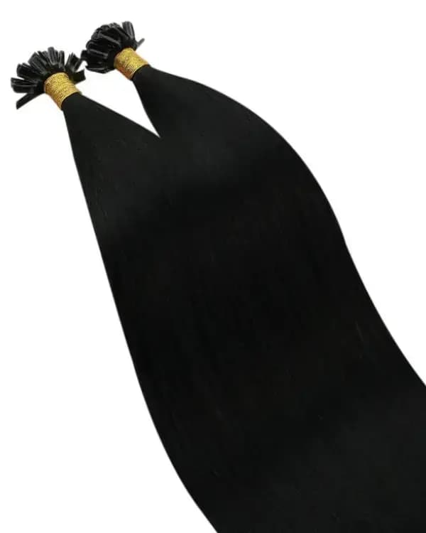 U Tip Classic | Single Drawn | Straight Hair | 100% Original Permanent Hair Extensions | 100gm - Ridhaav Hair Studio