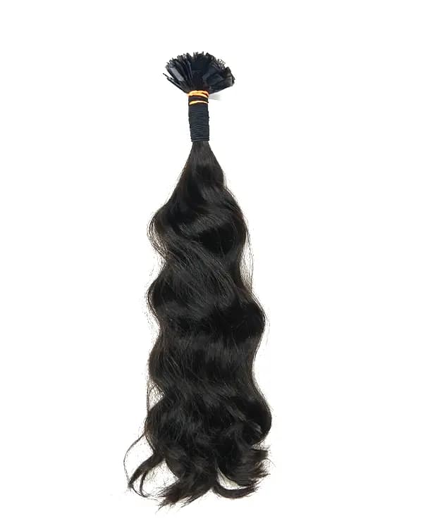 Flat Tip Classic | Single Drawn | Wavy Hair | 100% Original Permanent Hair Extensions | 100gm - Ridhaav Hair Studio
